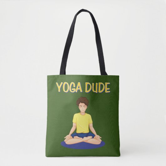 YOGA DUDE TOTE BAG (Voorkant)