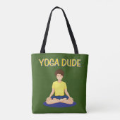 YOGA DUDE TOTE BAG (Achterkant)