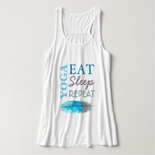Yoga Eat Sleep Repat Tanktop