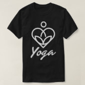 Yoga Eenvoudig ontwerp T-shirt (Design voorkant)