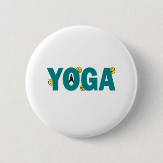 Yoga Emoji Knop Ronde Button 5,7 Cm