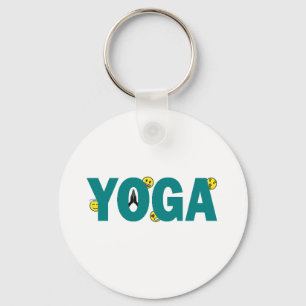 Yoga Emoji Sleutelhanger