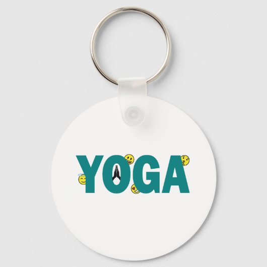 Yoga Emoji Sleutelhanger (Voorkant)