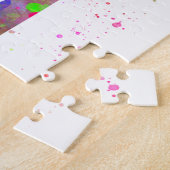 Yoga en aquarel legpuzzel (Zijkant)