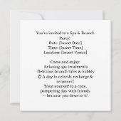 Yoga en brunch kaart (Achterkant)