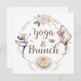 Yoga en brunch kaart