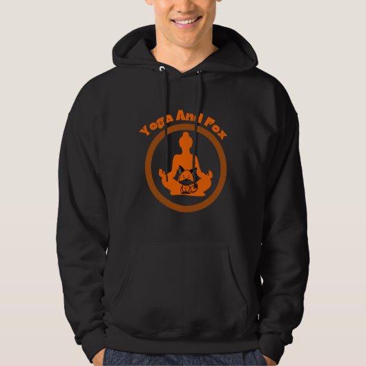 Yoga en Fox Hoodie (Voorkant)
