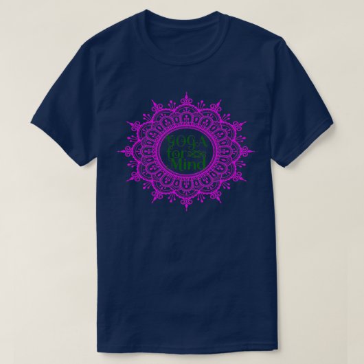 Yoga en gedenkwijze 9 t-shirt (Design voorkant)