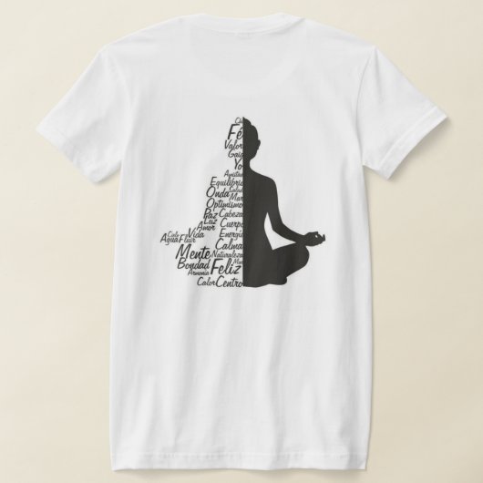 YOGA EN GYM T SHIRT WEMON (Laag Achter)