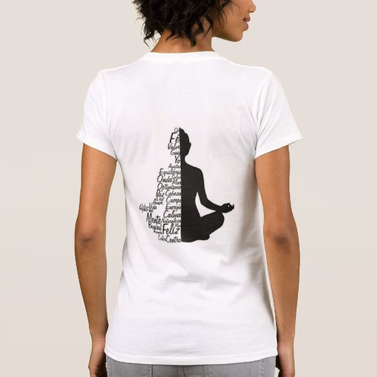 YOGA EN GYM T SHIRT WEMON (Achterkant)