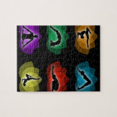 yoga en meditatie legpuzzel (Horizontaal)