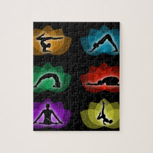 yoga en meditatie legpuzzel