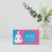 Yoga- en Reiki-Visitekaartjes Visitekaartje (Staand voorkant)