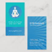Yoga- en Reiki-Visitekaartjes Visitekaartje (Voorkant / Achterkant)