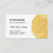 Yoga- en Reiki-Visitekaartjes Visitekaartje (Achterkant)