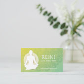 Yoga- en Reiki-Visitekaartjes Visitekaartje (Staand voorkant)