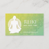 Yoga- en Reiki-Visitekaartjes Visitekaartje (Voorkant)