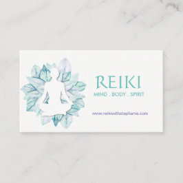 Yoga- en Reiki-Visitekaartjes Visitekaartje