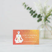 Yoga- en Reiki-Visitekaartjes Visitekaartje (Staand voorkant)