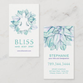 Yoga- en Reiki-Visitekaartjes Visitekaartje