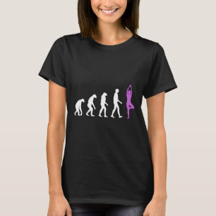 Yoga Evolution Ashtanga Yoga Hatha Yoga Asanas Vin T-shirt