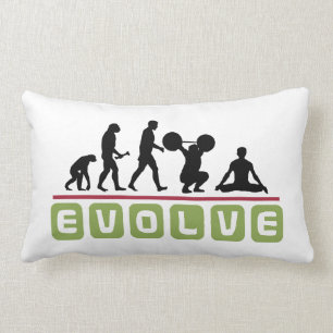 Yoga Evolution Man Kussen