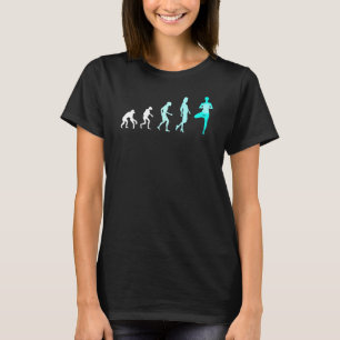 Yoga Evolution Meditation and Spirituality Yoga T-shirt