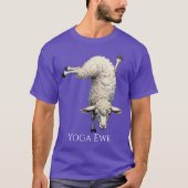 Yoga Ewe T-shirt (Voorkant)