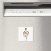 Yoga Exercise Magneet (Insitu (Vaatwasser))