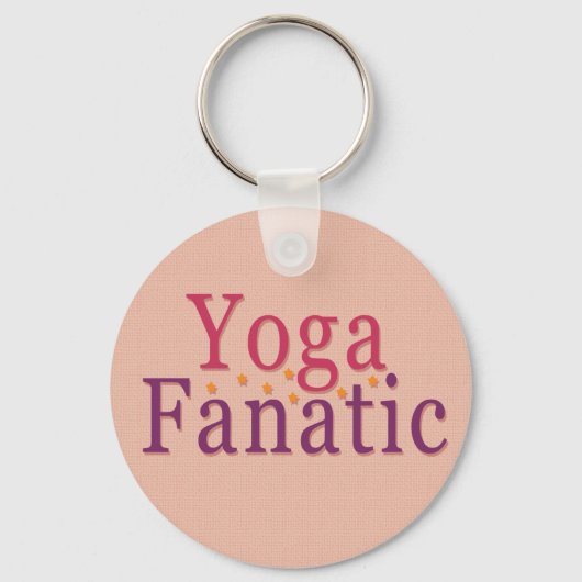 Yoga Fanatic Sleutelhanger (Voorkant)