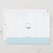 Yoga Feestuitnodiging voor kinderen Kaart (Achterkant)