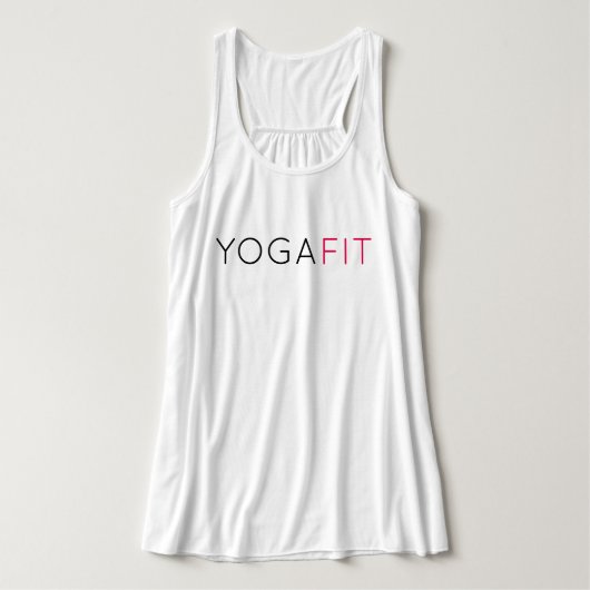 Yoga Fit Loose Tank (Design voorkant)