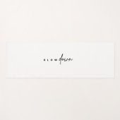 Yoga fitnessmat yogamat (Voorkant (horizontaal))