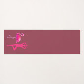 Yoga Flamingo Yogamat (Achterkant (horizontaal))