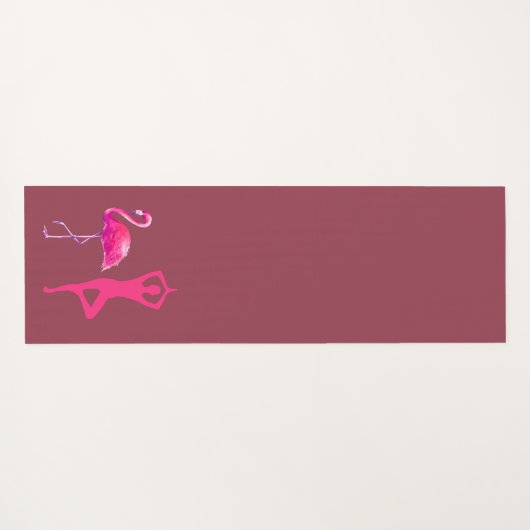 Yoga Flamingo Yogamat (Achterkant (horizontaal))