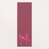 Yoga Flamingo Yogamat (Achterkant)