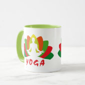 Yoga Flor de Loto Mok (Voorkant links)