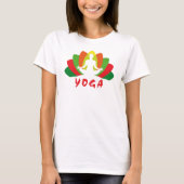 Yoga Flor de Loto T-shirt (Voorkant)