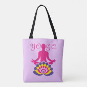 Yoga Flor de Loto Tote Bag (Achterkant)