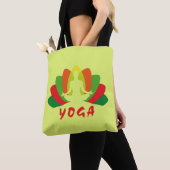 Yoga Flor de Loto Tote Bag (Dichtbij)