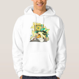 Yoga Flow met Kat & Gouden Kristallen Hoodie