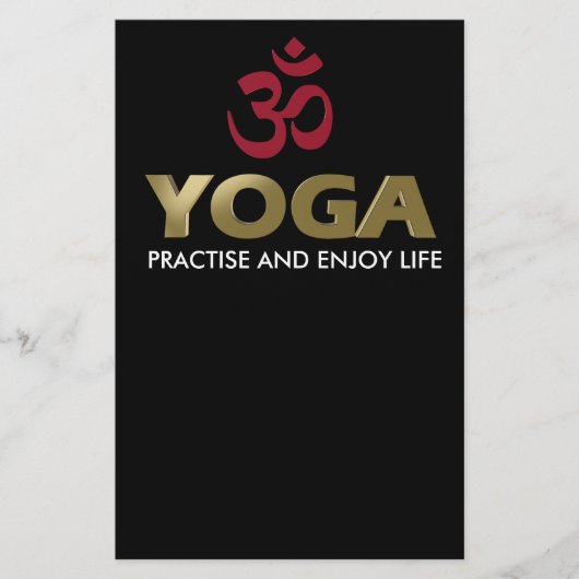 Yoga Flyer (Voorkant)