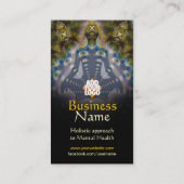 Yoga Fractal Spiritueel Guidance Holistic Visitekaartje (Achterkant)