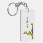 Yoga Frog Sleutelhanger (Voorkant Links)