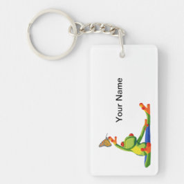Yoga Frog Sleutelhanger