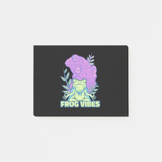 Yoga Frog Vibes Post-it® Notes (Voorkant)