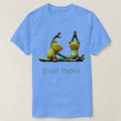 Yoga Frogs Fitness Design T-shirt (Design voorkant)