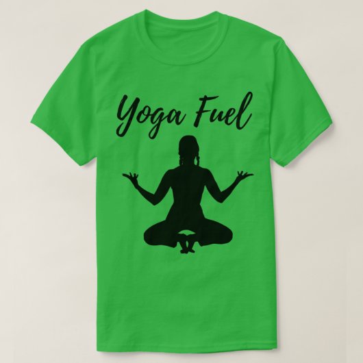 Yoga Fuel Design T-shirt (Design voorkant)