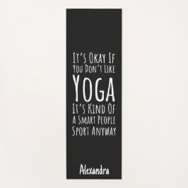 Yoga Gag Gifts Funny Humor Birthday Novelty Yogi Yogamat