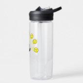 Yoga-geïnspireerde waterfles met Smiley Design (Links)